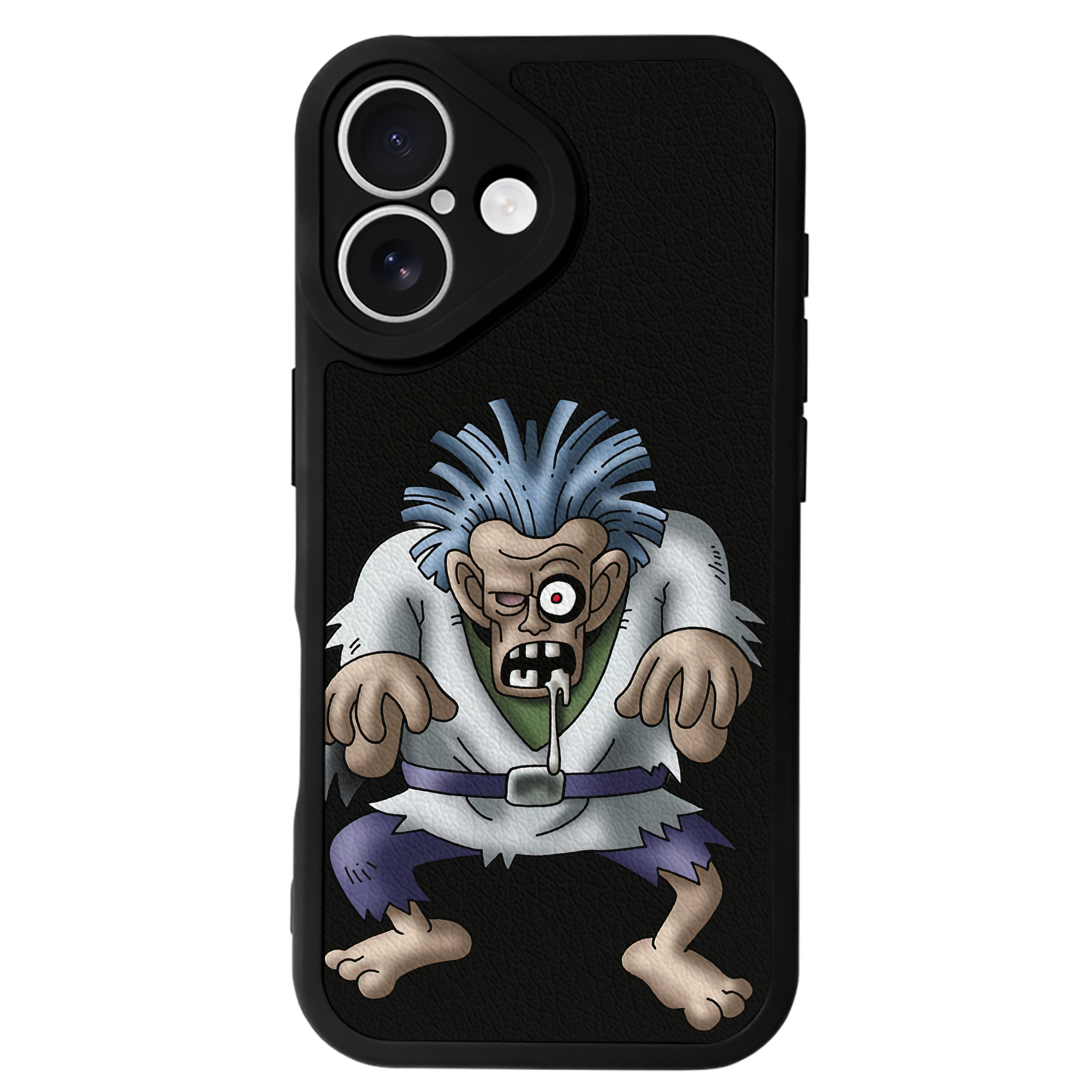 （画像用） ドラゴンクエスト Doragon Kuesuto Dragon Quest 【iPhone 16シリーズ対応】シリコンスマホケース（レザー調） 材質：シリコン